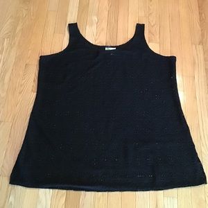 3X ISLANDER black peek a boo top